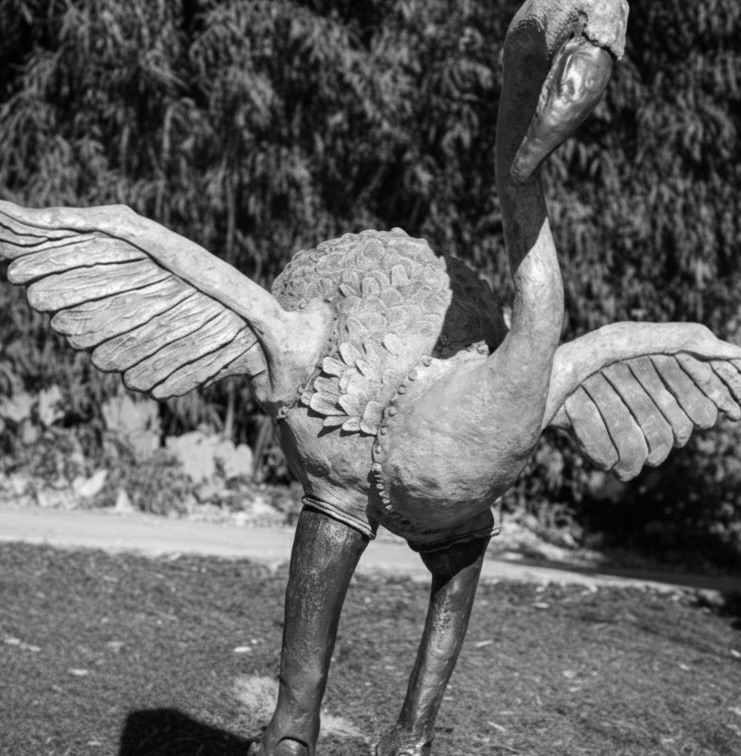 Flamboyant Flamingo Sculpture Adds Whimsy to Birmingham Zoo