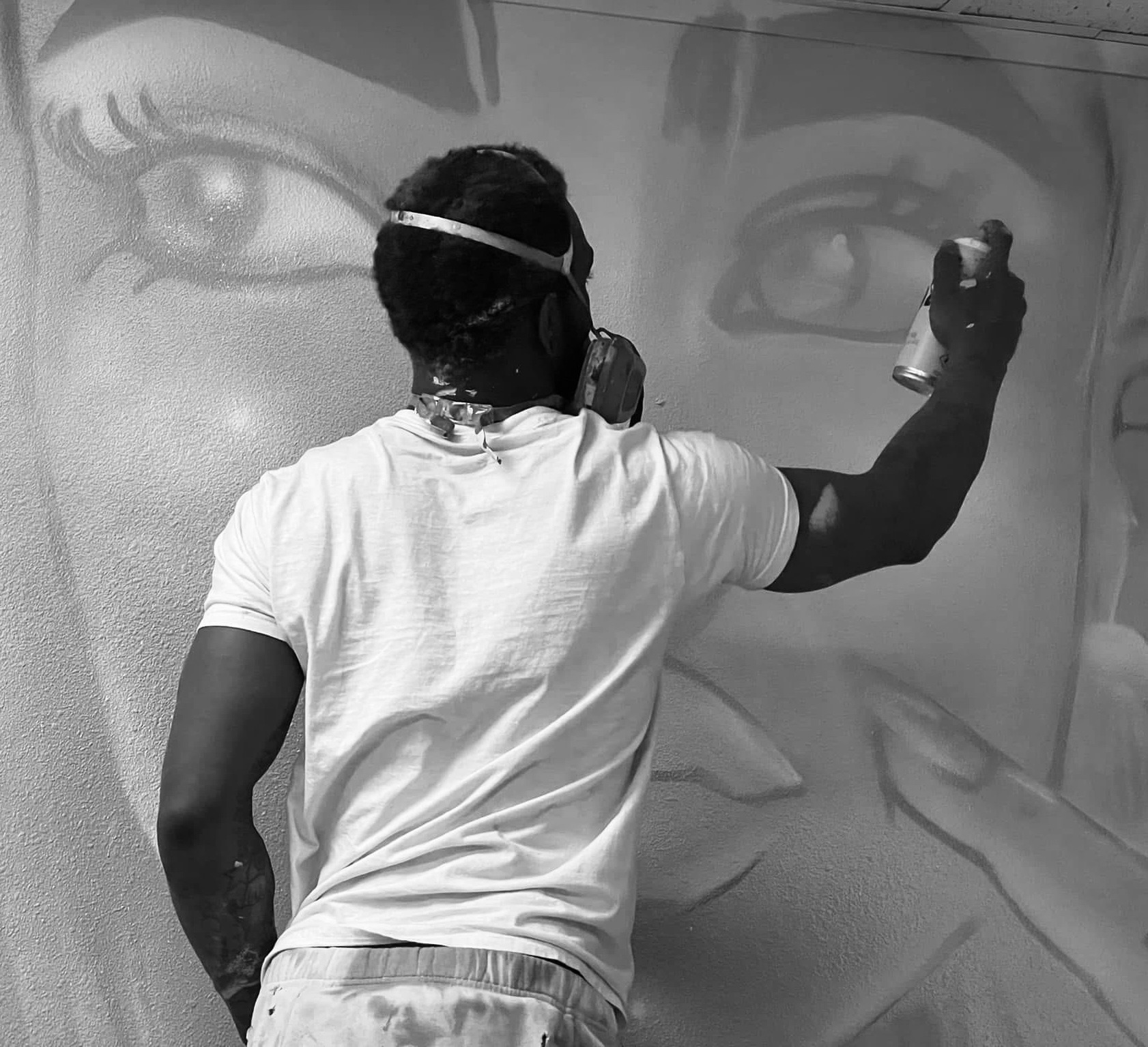 Dewon Moton brings bold Birmingham art to Lawson State tonight