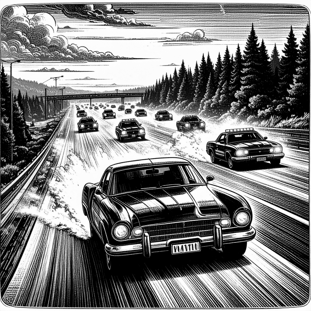 Carjacking Sparks Multi-County Pursuit, Gunfire on Interstate 20