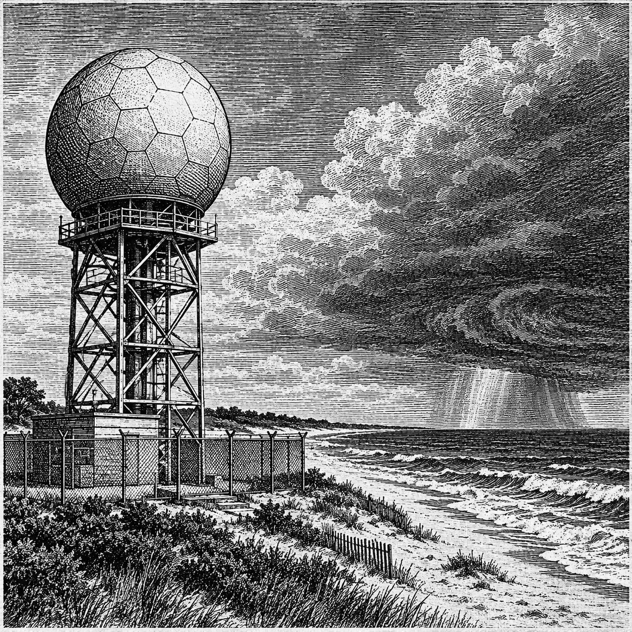 Gulf Coast Radar Outage Disrupts Public Weather Data in South Alabama